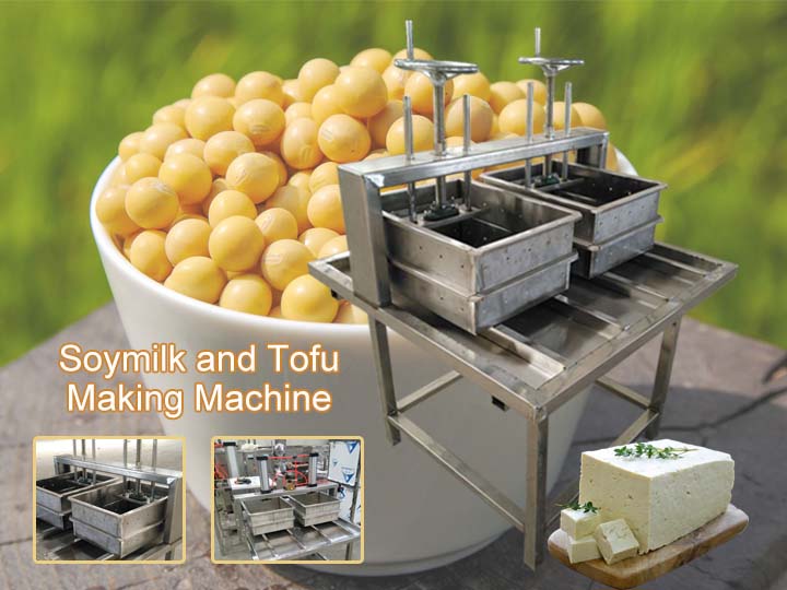 Double boîte de machine à tofu