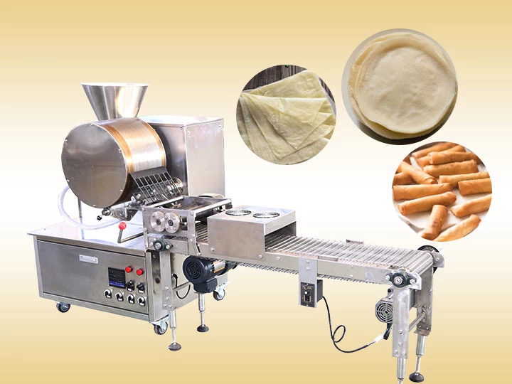 Spring Roll Wrapper Making Machine