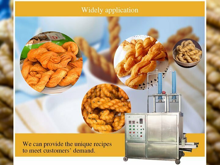 Application Fried Dough Twist Maker