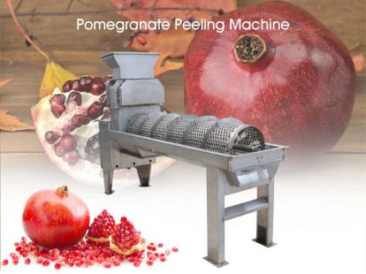 main picture of pomegranate peeling machine