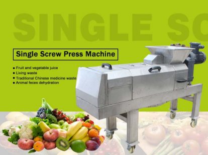 Single Screw Press Machine