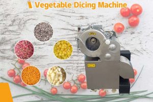 Máquina para cortar vegetales en cubitos