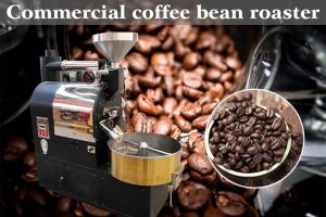 Tostador de granos de café comercial