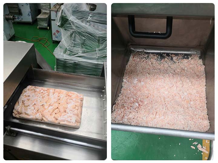 Good Effect Of The Commercial Frozen Meat Slicer
