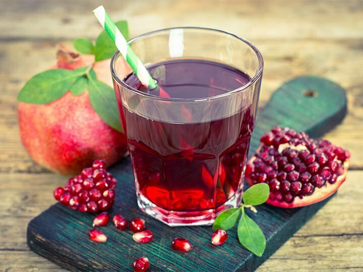 Delicious Pomegranate Juice