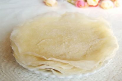 Hoja de rollito de primavera