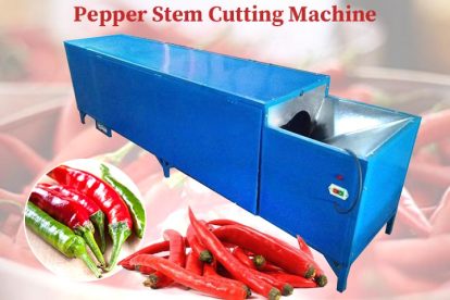 Red Chilli Stem Removing Machine