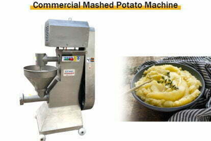 Machine à purée de pommes de terre commerciale