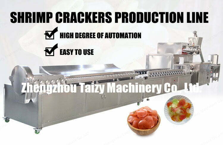 shrimp cracker production line