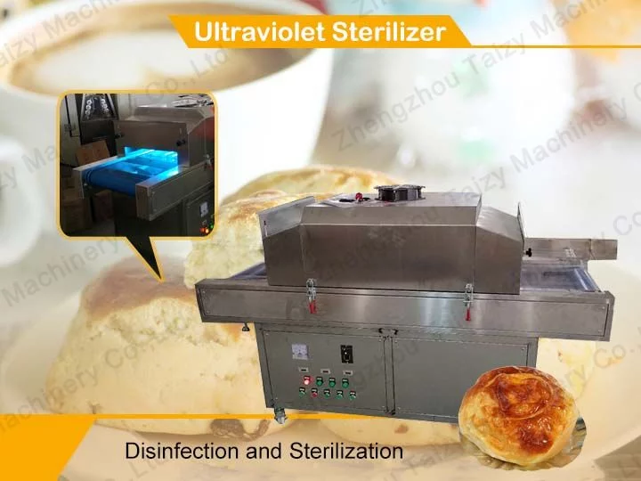 Máquina UV de esterilizador de alimentos