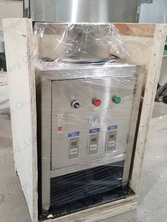 آلة تقشير الثوم يتم شحنها إلى المملكة المتحدة
