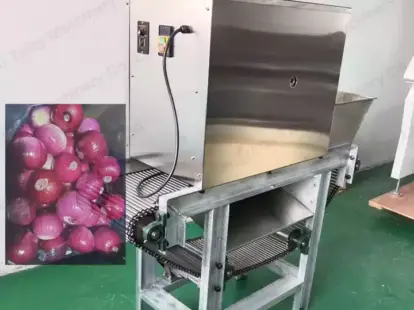 Peralatan Pengupasan Bawang Bombay Dijual