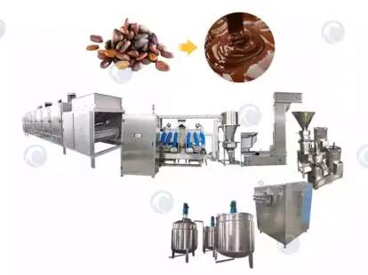 Lini Produksi Pasta Kakao