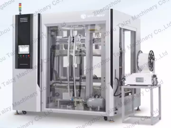 Mesin Pengikat Kantong Otomatis 6 Line Produksi Mesin Pengemasan