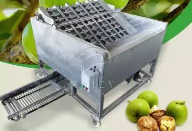 Green Walnut Peeling And Cleaning Machine