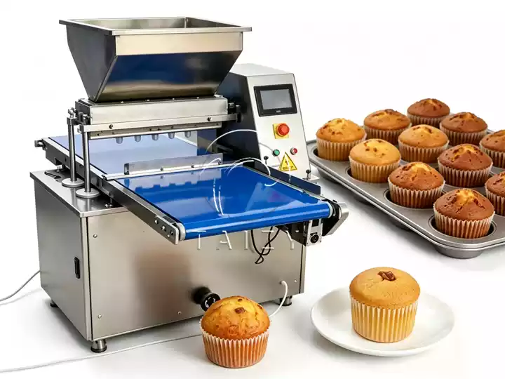 Commercial Cake Batter Depositor | Sponge Cake Filling Machine 1 Automatic Cake Batter Depositing Machine