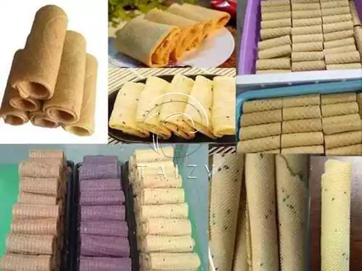 Can An Automatic Egg Roll Machine Make More Than Egg Rolls? 2 Different Flavored Egg Roll Finished Snacks
