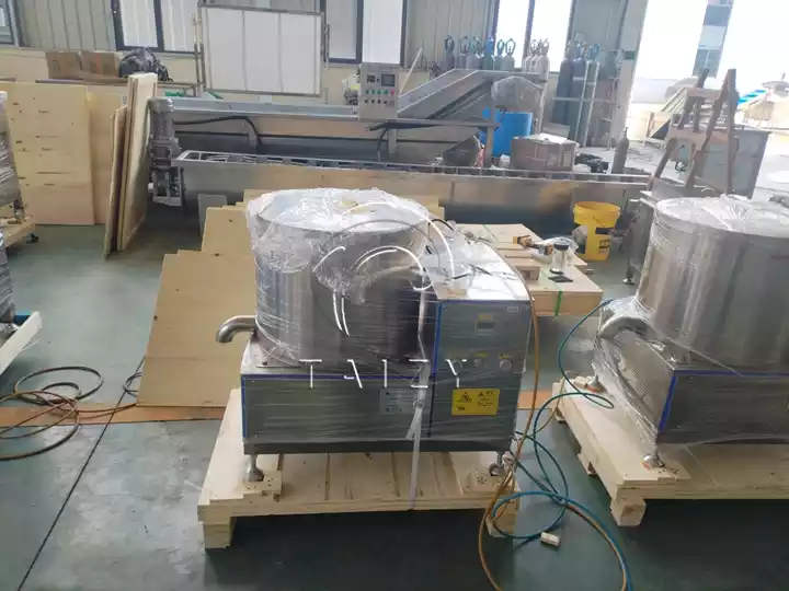 Complete Potato Chips Processing Plant Fully Packed And Shipped To Burundi 3 Potato Chips Production Line