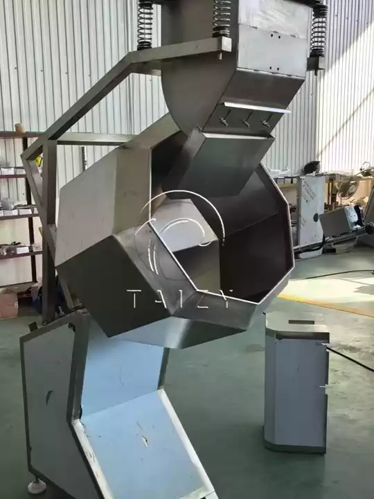 Complete Potato Chips Processing Plant Fully Packed And Shipped To Burundi 6 Seasoning Machine