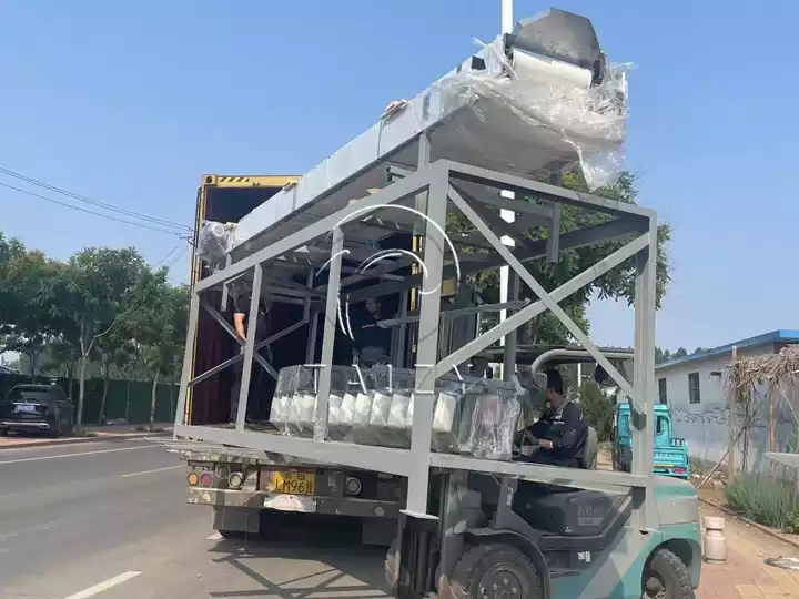 1‑1.5 Tons/H Apricot Kernel Shelling Line To Armenia For Nut‑Processing Factory 1 Apricot Kernel Shelling Production Line For Sale