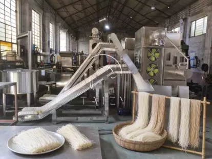 Vermicelli Processing Line With Finished Vermicelli