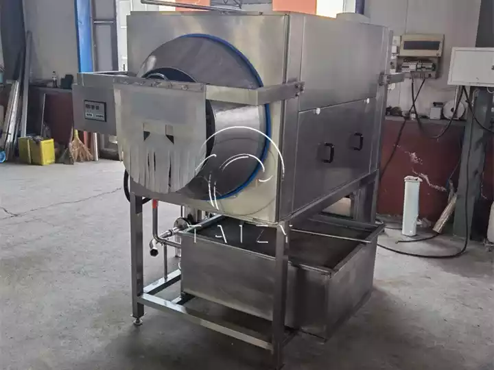 Walnut Kernel Peeling And Washing Machine Workshop View