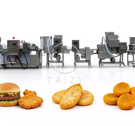 Automatic Meat Patty Processing Line