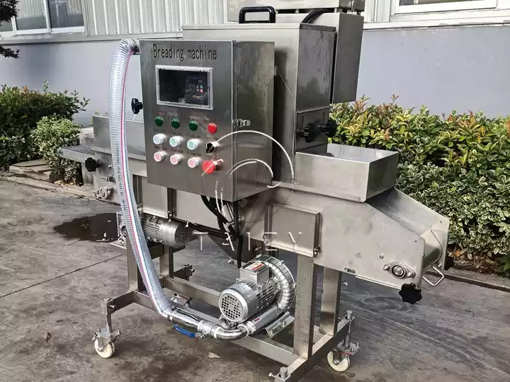 100–200 Kg/H Burger Patty Production Line | Forming Coating &Amp; Frying 10 Breadcrumb Coating Machine
