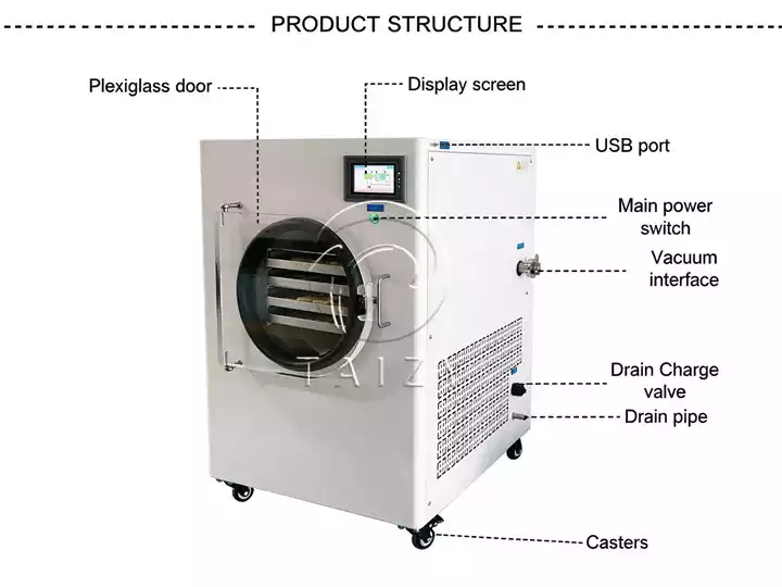 Commercial Freeze Dryer Structure