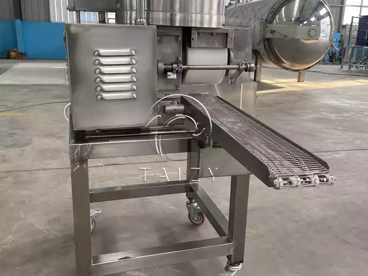 100–200 Kg/H Burger Patty Production Line | Forming Coating &Amp; Frying 7 Hamburger Patty Making Machine