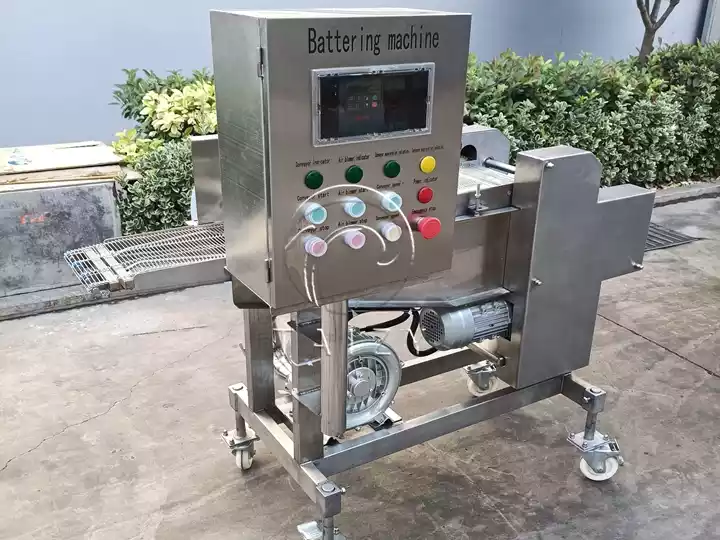 100–200 Kg/H Burger Patty Production Line | Forming Coating &Amp; Frying 11 Thick Batter Machine