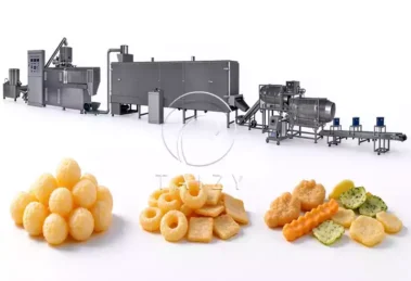 Twin Screw Puffed Food Extrusion Production Line